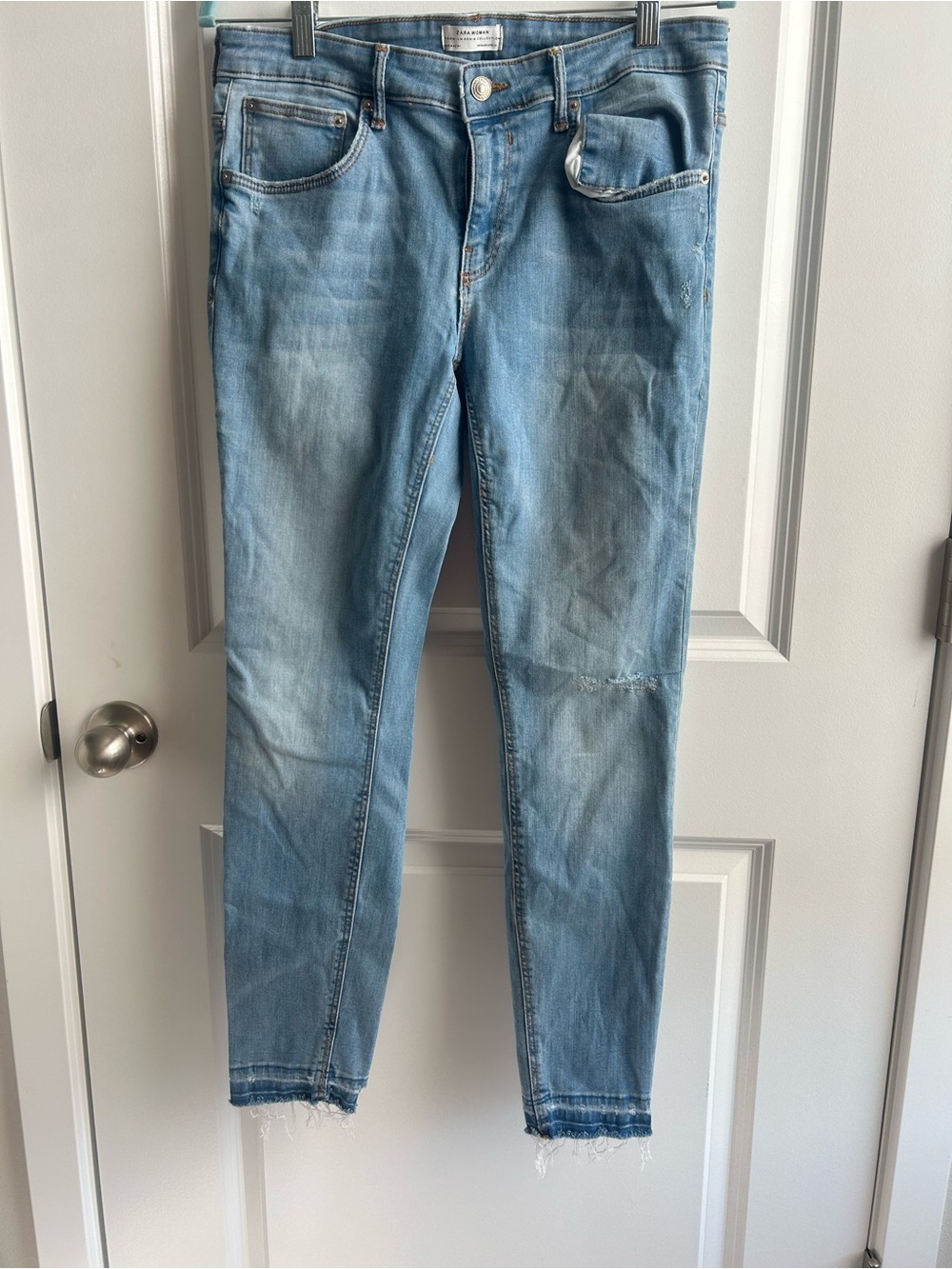 Zara Light Blue Denim Jeans